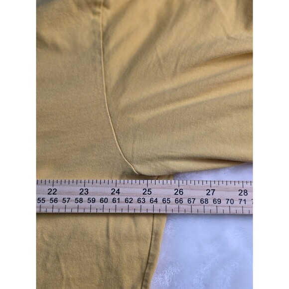 Polo Ralph Lauren T Shirts (2) Men's XL Yellow & Brown Crew Neck Shirts W/Flaws - Picture 5 of 9